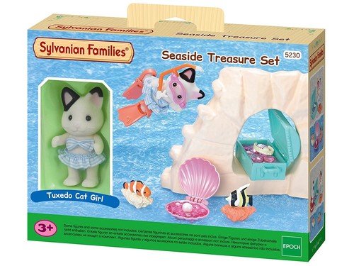 Sylvanian Families – Bébé Chat Avec Balançoire à Bascule – Figurine Et Jouet Dès 3 Ans – Collection Officielle