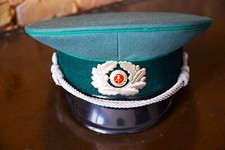 NVA Schirmm&uuml;tze Gr.57 grau-gr&uuml;n Offiziere 1856 N DDR 70er 80er NEUWERTIG