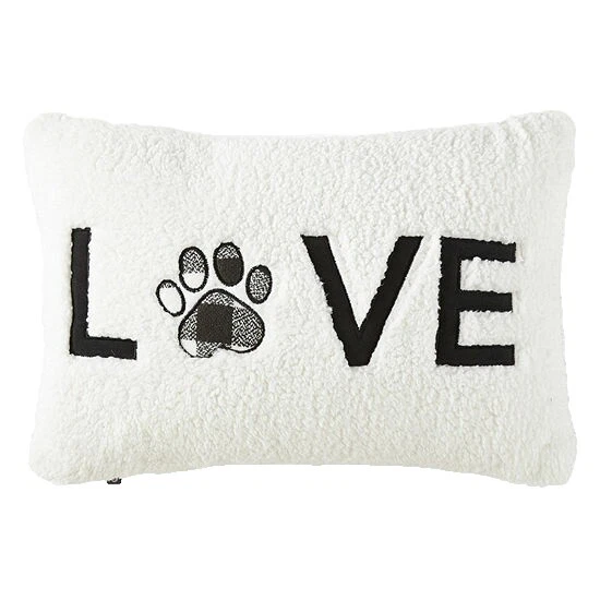 Almohadas de Decoración para el Hogar Blanco Rectangular a Cuadros