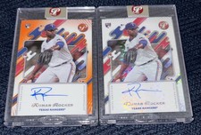2025 Topps Pristine Baseball Kumar Rocker RC Auto Lots SSP/25 Orange And Base 