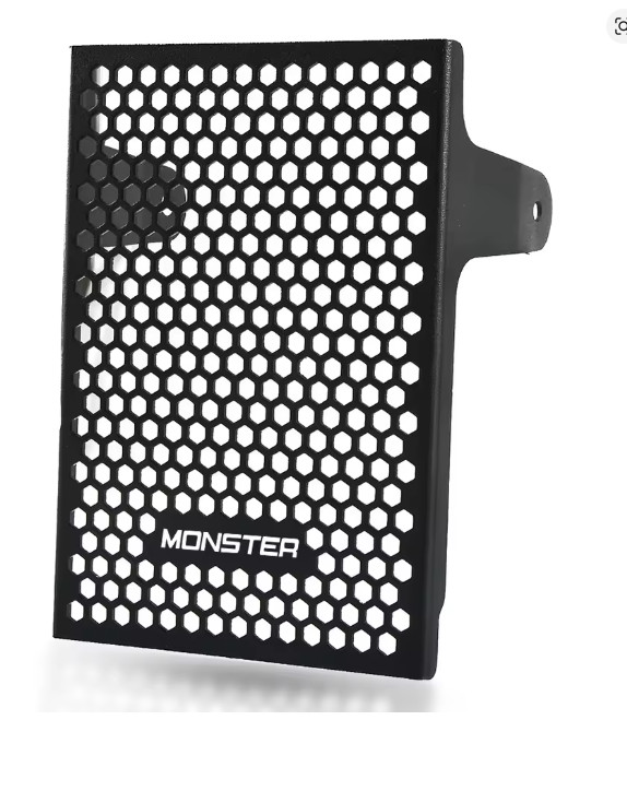 Grille de radiateur alu pour Ducati Monster 796 protégeant des impacts de gravillons