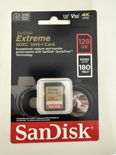SanDisk Extreme 128GB Class 3 SDXC Memory Card - SDSDXVA-128G-GNCIN
