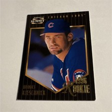 Pinnacle 1996 Summit Brooks Kieschnick Rookie Chicago Cubs #164 MLB Card. rookie card picture