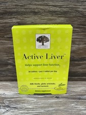 Nordic Active Liver 30 Tablets Daily Liver Detoxifier and Regenerator With Milk