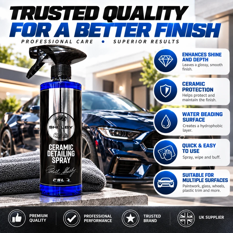 Shelby Ceramic Detailing Spray 500ml