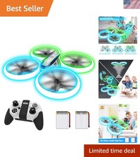 Drones for Kids,RC Drone with Altitude Hold and Headless Mode,Quadcopter with...