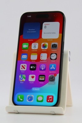 Good Condition - Apple iPhone 15 Pro 128GB Black (T-Mobile ONLY) - Free Shipping