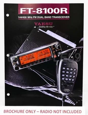 Brochure For Yaesu FT-8100R Ham Amateur Radio 144/430 MHz Transceiver