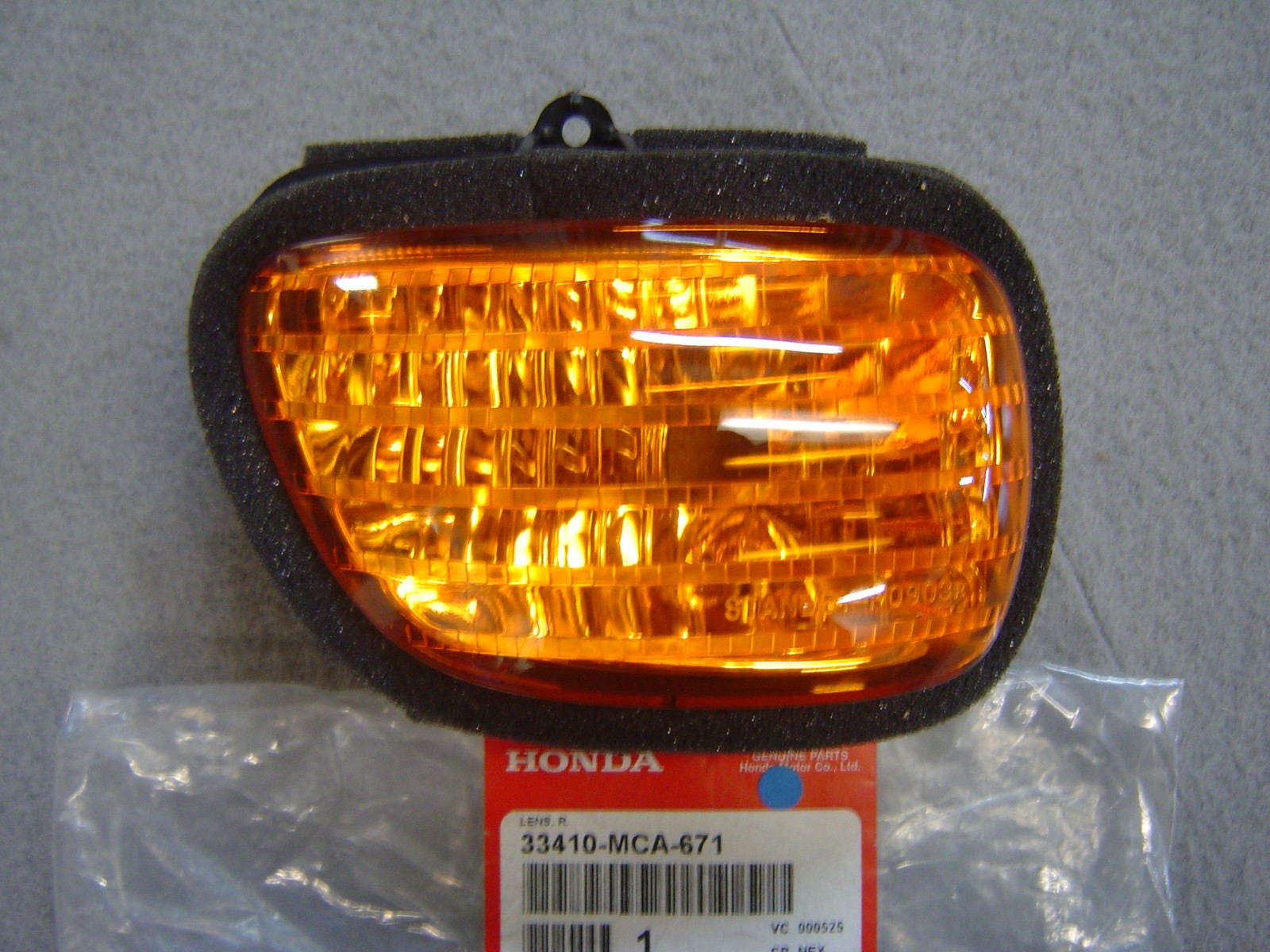 Clignotant avant droit de GL1800 feu indicateur direction moto 33410MCA670