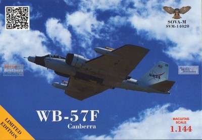 MDVSV14020 1:144 Modelsvit SOVA-M WB-57F Canberra