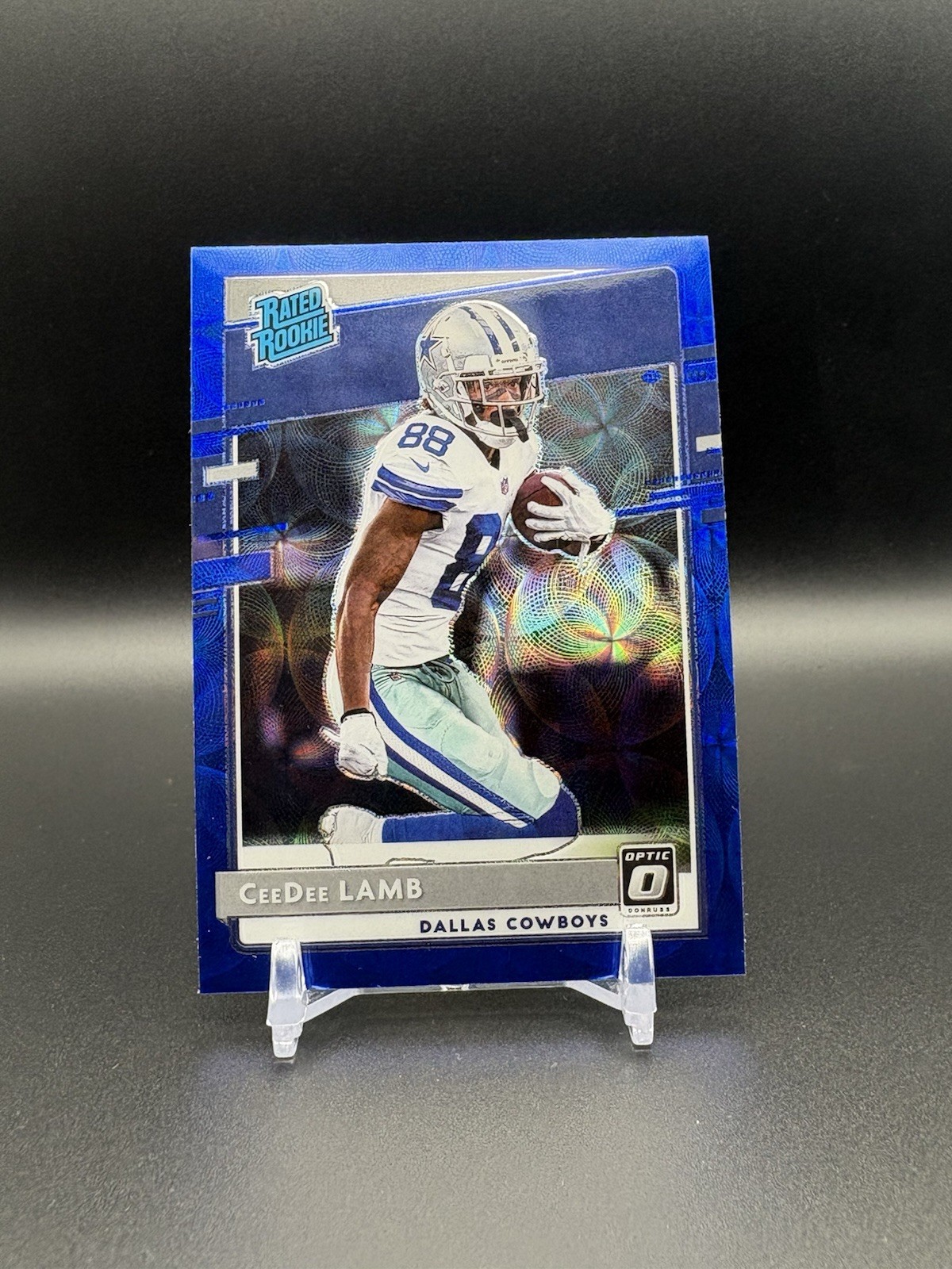 CeeDee Lamb 2020 Optic Blue Scope Rated Rookie Cowboys *FREE COMBINED SHIPPING*