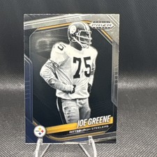 Panini Prizm Black Joe Greene Pittsburgh Steelers NFL 2025 #122 Football Card