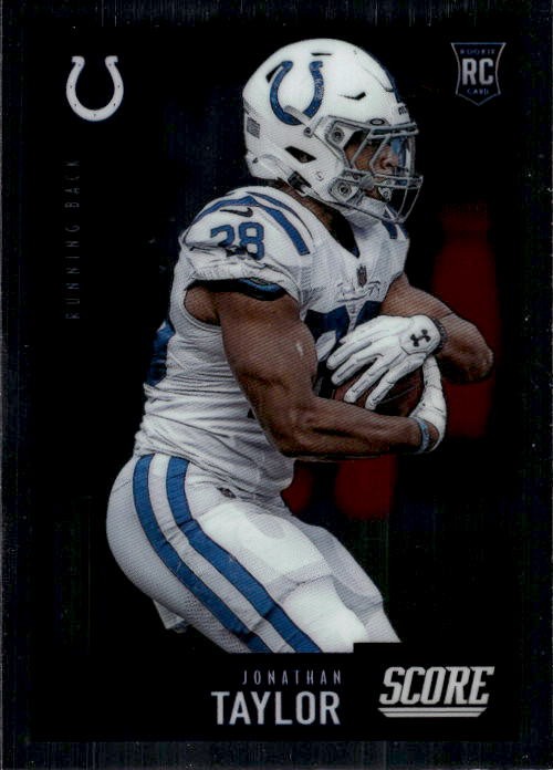 2020 Panini Chronicles Jonathan Taylor #447 2020 Score Update Rookies 30G