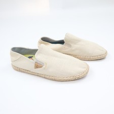 OluKai Kaula Paa Kapa Espadrille Womens 9.5 Beige Slip On Coastal