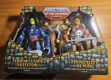 Terror Claws Skeletor & Flying Fists He-Man MOTUC Classics 2 Pack MISB New