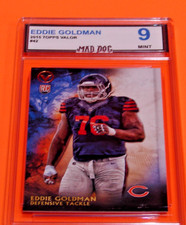 EDDIE GOLDMAN Rookie***2015 TOPPS VALOR #42***BEARS***MINT 9**Mad Dog GRADED