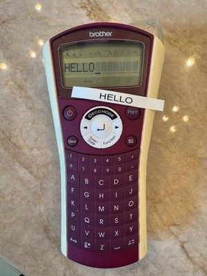 Brother P-touch PT-1090 Label Maker Tested Works Tape Included HomeOffice School