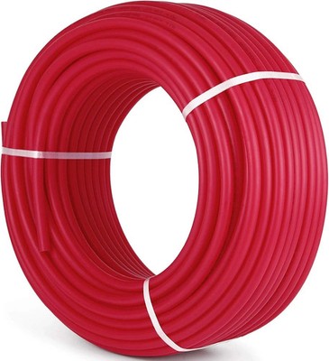 Happybuy 3/4'' X 300Ft PEX Tubing Pex-B Red Hydronic Radiant Floor Heat Heating
