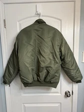 Mil Tec Flyer Cold Weather Green Jacket CWU Men’s Size XL