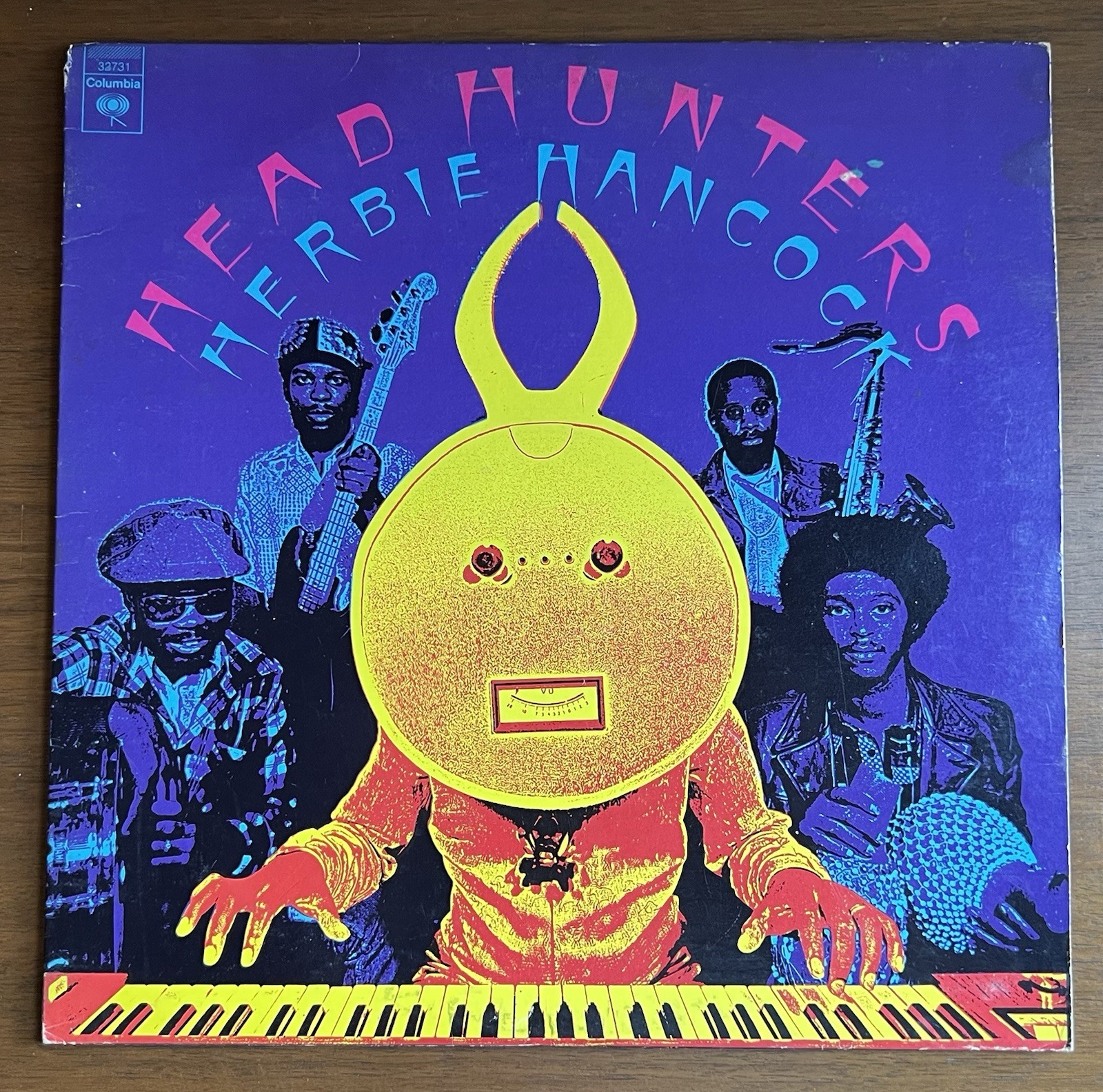 Herbie Hancock Head Hunters Vinyl LP 1973 Columbia KC 32731 Jazz Fusion