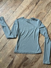 Skims Cotton Jersey Top Size Small Colour Mineral Lovely Condition