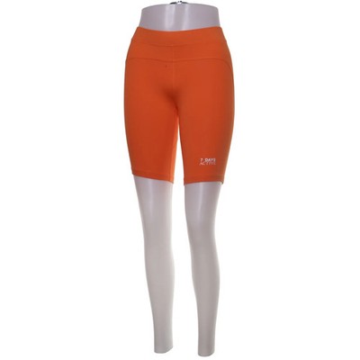 7 Days Active, Fahrradhose, Größe: S, Orange, Elasthan/Polyamid, Damen #b9Z