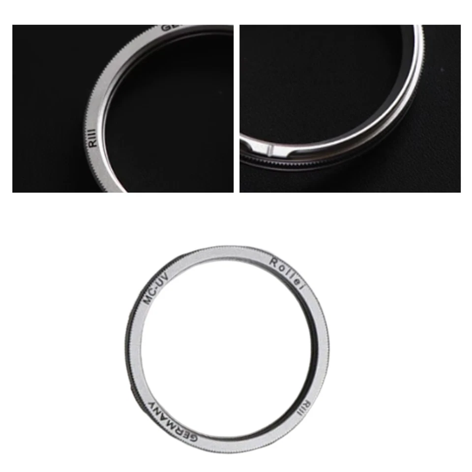 UV Filter/Lens Hood for Rolleiflex Bay3 Bay III 2.8F 2.8D 2.8E 2.8C 2.8GX 2.8FrP - Image 3 of 4