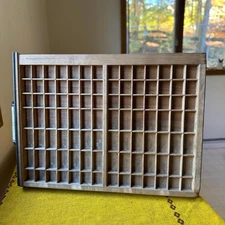 Vintage Letterpress Printers Tray #203