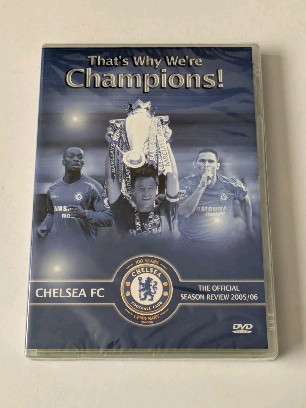 Chelsea FC Thats Why We're Champions 2005/2006 Season Review New / Sealed DVD