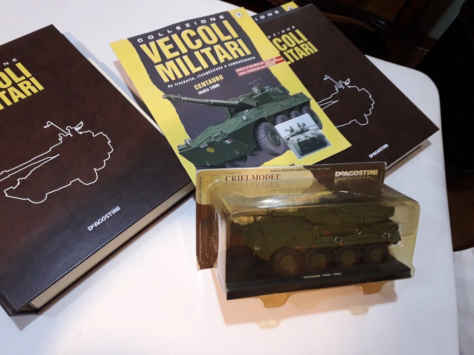 COLLEZIONE VEICOLI MILITARI "DE AGOSTINI" BLINDO "CENTAURO" E.I. SC. 1/43 - Immagine 2 di 2