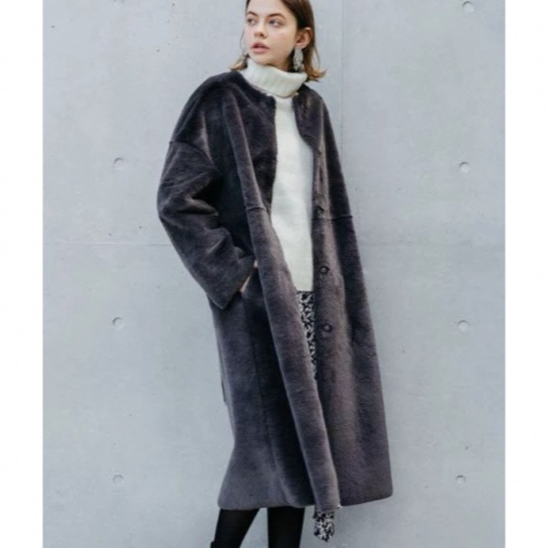 Ameri VINTAGE 2WAY eco  long coat - image 1