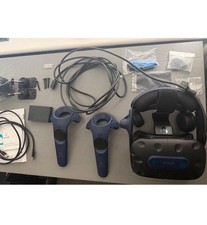 Image of HTC Vive Pro 2 VR Headset Full Kit, Controllers & Base Stations Opened not used