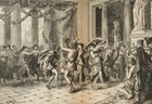 C. RÖHLING (1849-1922), Der Tanz bei den alten Griechen, 1874, Holzstich