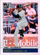 2019 Donruss Career Stat Line #206 Johan Camargo RETRO /455 - BB