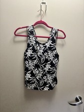 Madewell Crisscross-Back Sleeveless Top in Fl...