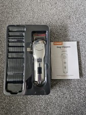 oneisall Dog Clippers for Grooming for Thick Heavy Coats Low Noise Rechargeable,