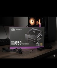 Cooler Master MWE 650W 80 Plus Gold Power Supply . Brand New In Box