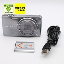 Excellent condition SONY Cyber Shot DSC WX100 Silver 18.2 million pixels 10x opt
