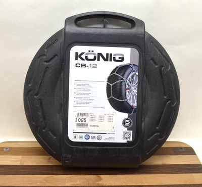UNUSED  Konig / Thule CB-12 095 Tire Snow Chains Made in Italy Self Tensioning