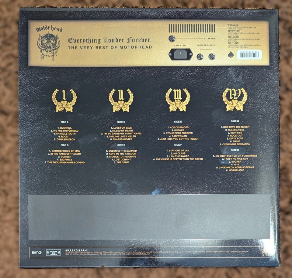 MOTÖRHEAD | Everything Louder Forever | The Very Best Of | 4 LP DELUXE - Bild 3 von 4