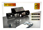 4 Channel WiFi 360° 1080P Full HD Dash Cam Video Recorder Black New