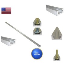 Taytools 48" Aluminum T Track 3/4" By 3/8" , Accepts 1/4" Hex Bolts, 1/4" Or