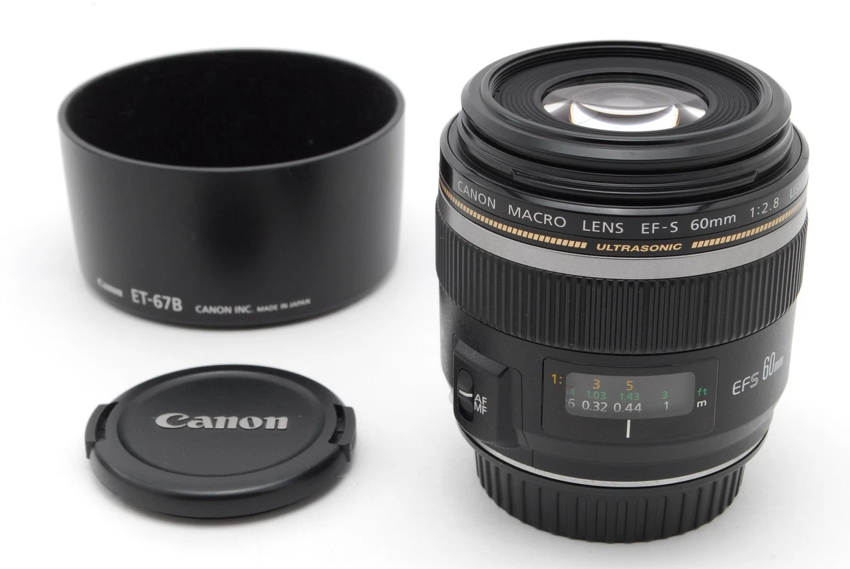 Canon EF-S 60mm Focal Macro/Close Up Camera Lenses for sale | eBay