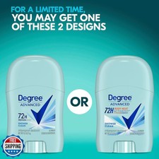 Degree Advanced Antiperspirant Deodorant, Shower Clean 12-Pack   Travel Deodo...