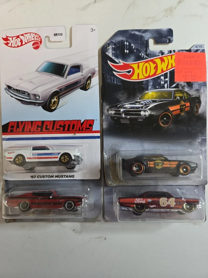 Hot Wheels|Lote|Firebird|Mustang|Aston Martin|impala|Buick GSX|Galaxie 500 Foto 4 de 4