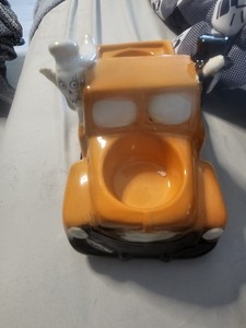 Halloween Yankee Candle Boney Truck Till Death Do Us Part Votive Holder boxed