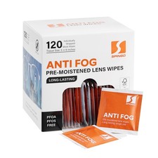 Anti Fog Wipes for Glasses, Pre-moistened Individually Wrapped Lens Wipes for...