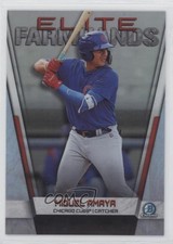 2019 Bowman Chrome Elite Farmhands Miguel Amaya #EF-MA 6u5