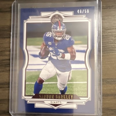 Panini Legacy 2021 Saquon Barkley Giants Serial Numbered #5 48/50