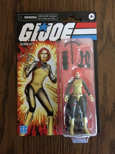 GI Joe Scarlett retro walmart issue